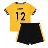 Wolves Matheus Cunha #12 Heimtrikot 2023-24 Kurzarm (+ kurze hosen)